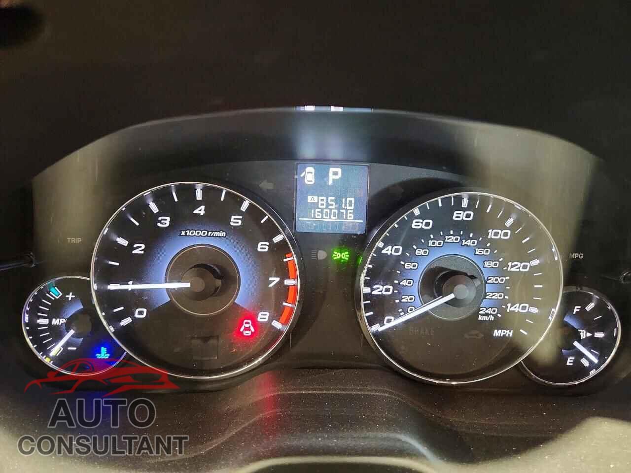 SUBARU OUTBACK 2011 - 4S4BRBAC0B3442714
