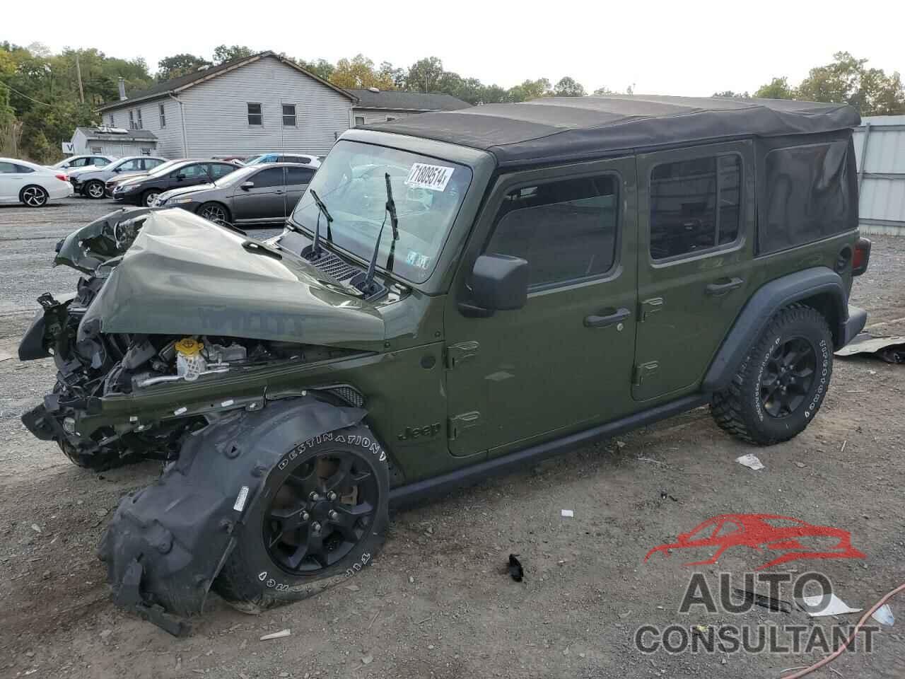 JEEP WRANGLER 2021 - 1C4HJXDGXMW615528