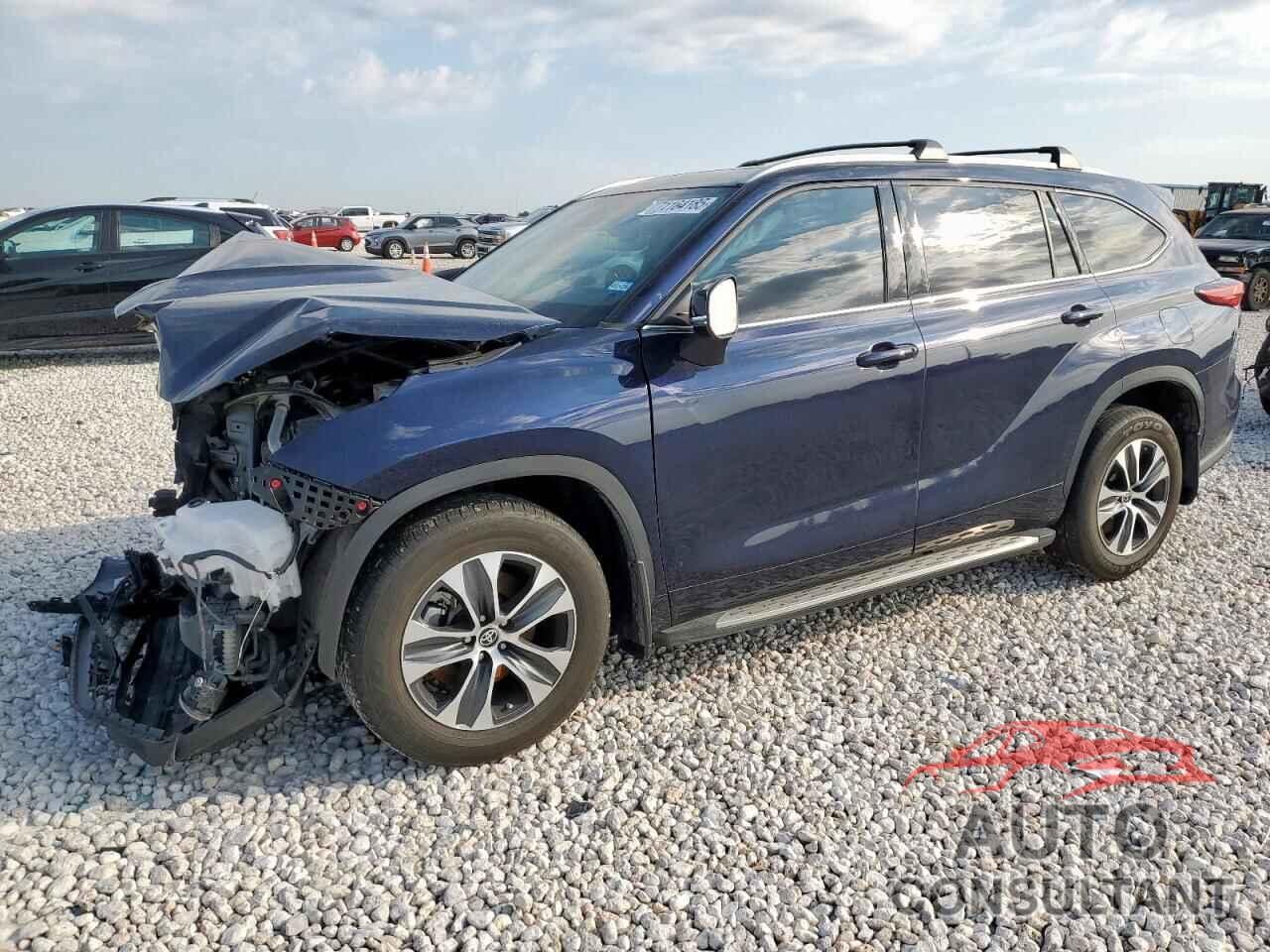 TOYOTA HIGHLANDER 2022 - 5TDGARAH7NS515117