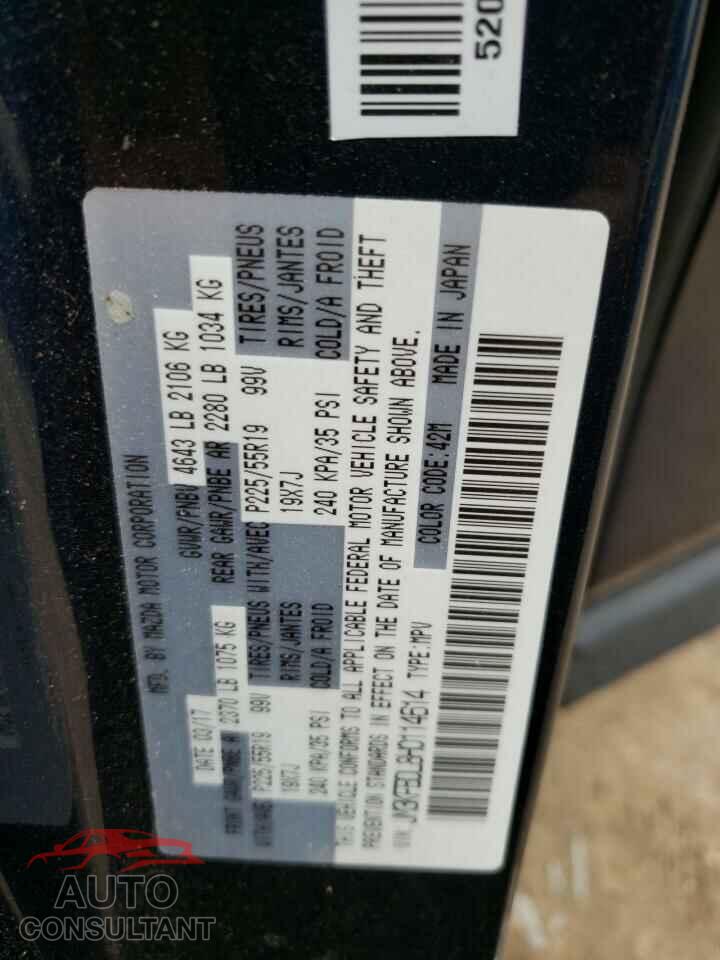 MAZDA CX-5 2017 - JM3KFBDL8H0114614