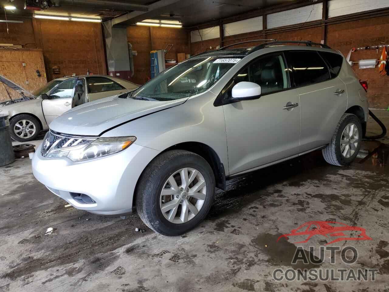 NISSAN MURANO 2012 - JN8AZ1MW5CW203695