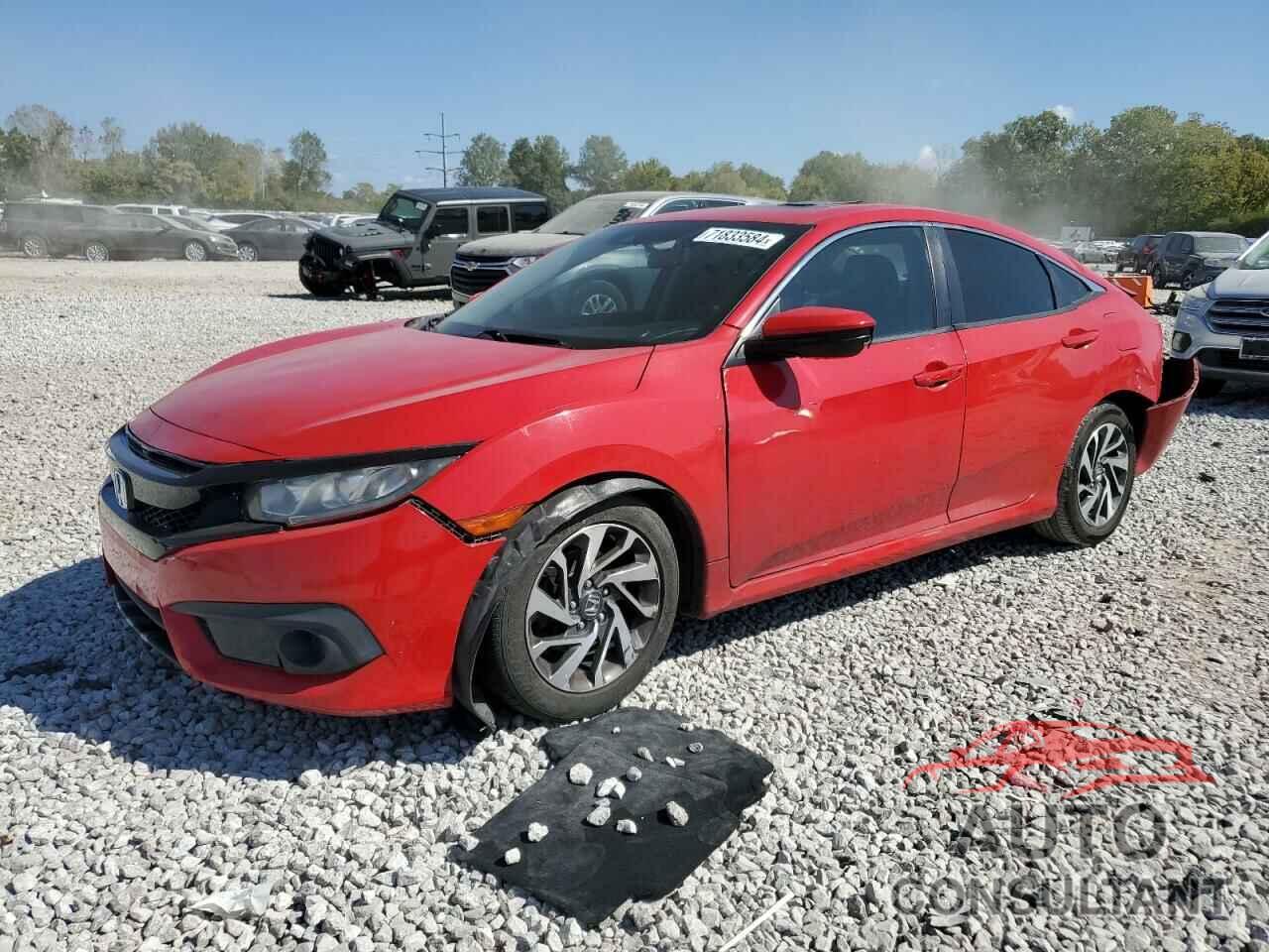 HONDA CIVIC 2016 - 2HGFC2F86GH504134