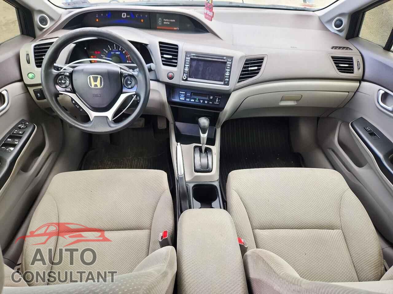 HONDA CIVIC 2012 - JHMFB4F29CS010425