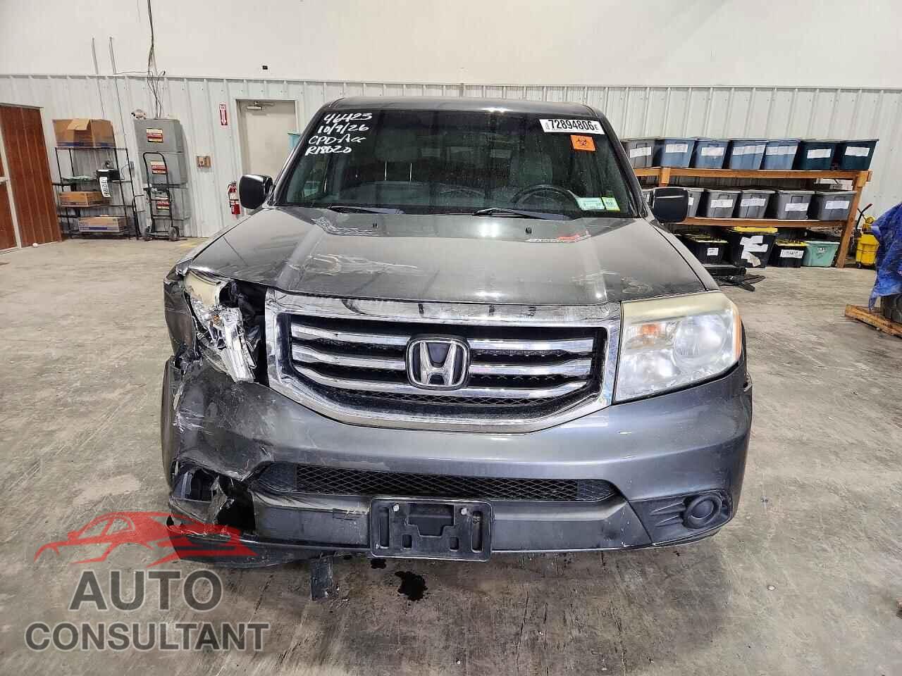 HONDA PILOT 2012 - 5FNYF4H28CB036751