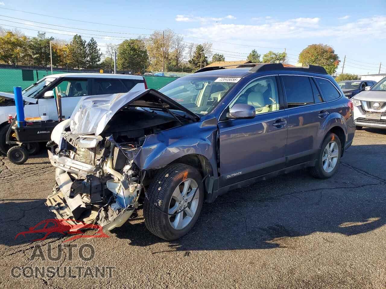 SUBARU OUTBACK 2014 - 4S4BRDNC1E2279152