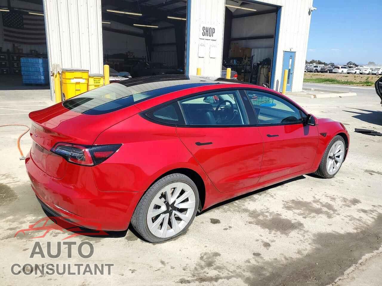 TESLA MODEL 3 2022 - 5YJ3E1EAXNF303978
