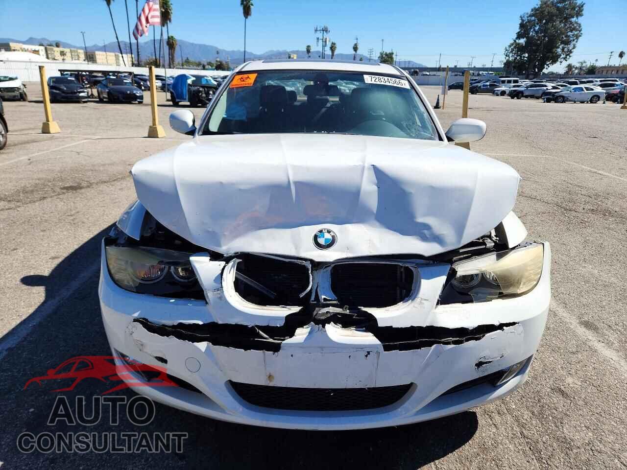 BMW 3 SERIES 2011 - WBAPH5G59BNM75560