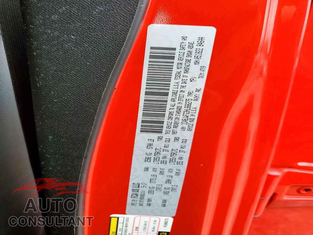 JEEP WRANGLER 2017 - 1C4BJWFG3HL666275