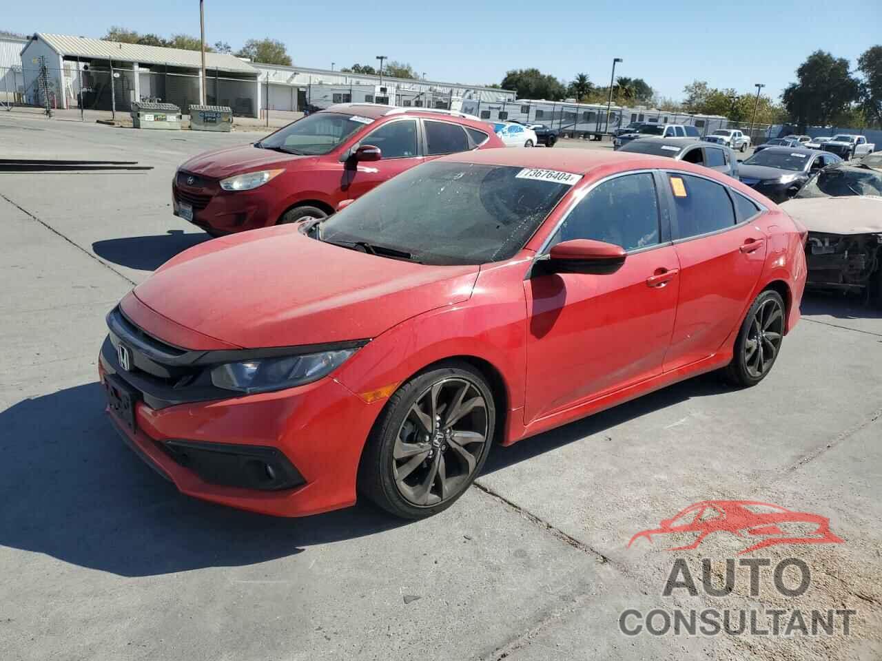 HONDA CIVIC 2019 - 2HGFC2F81KH572253