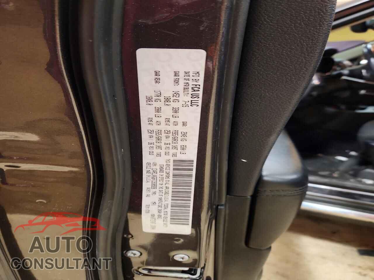 DODGE DURANGO 2015 - 1C4RDJAG6FC938928