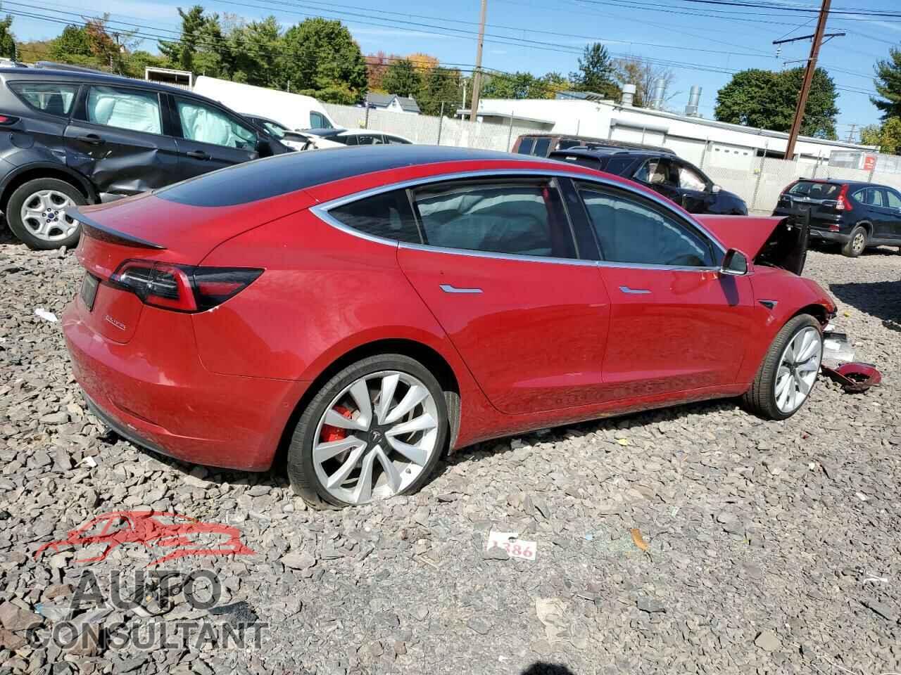 TESLA MODEL 3 2019 - 5YJ3E1EB8KF454936
