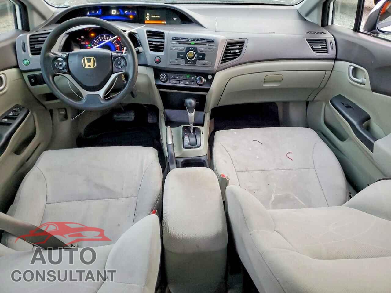 HONDA CIVIC 2012 - 2HGFB2F54CH576775