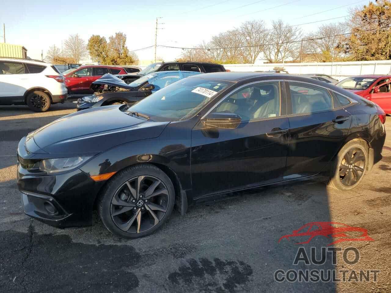 HONDA CIVIC 2019 - 2HGFC2F88KH596288