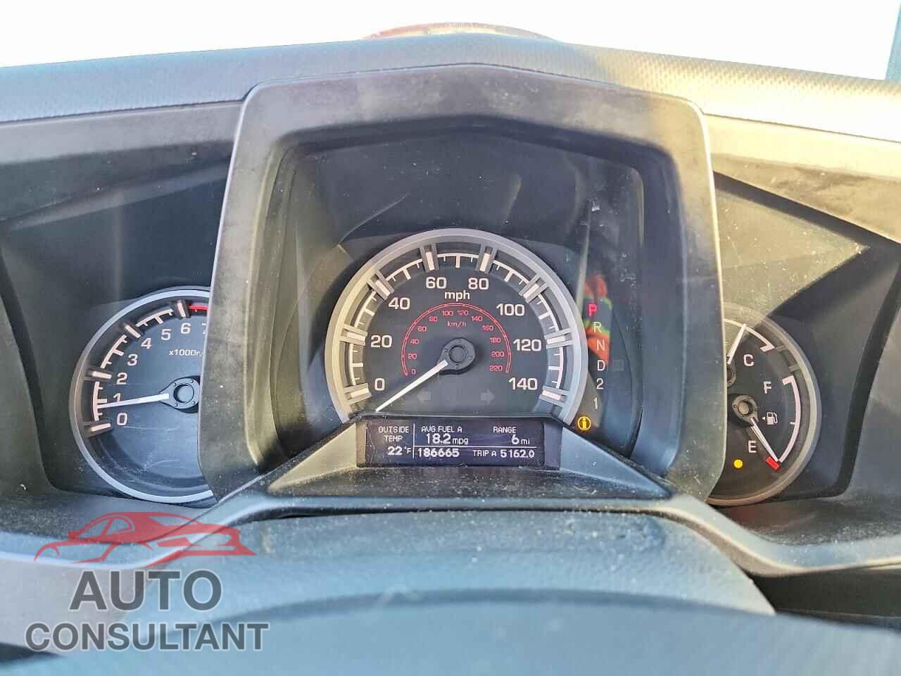 HONDA RIDGELINE 2012 - 5FPYK1F58CB453074