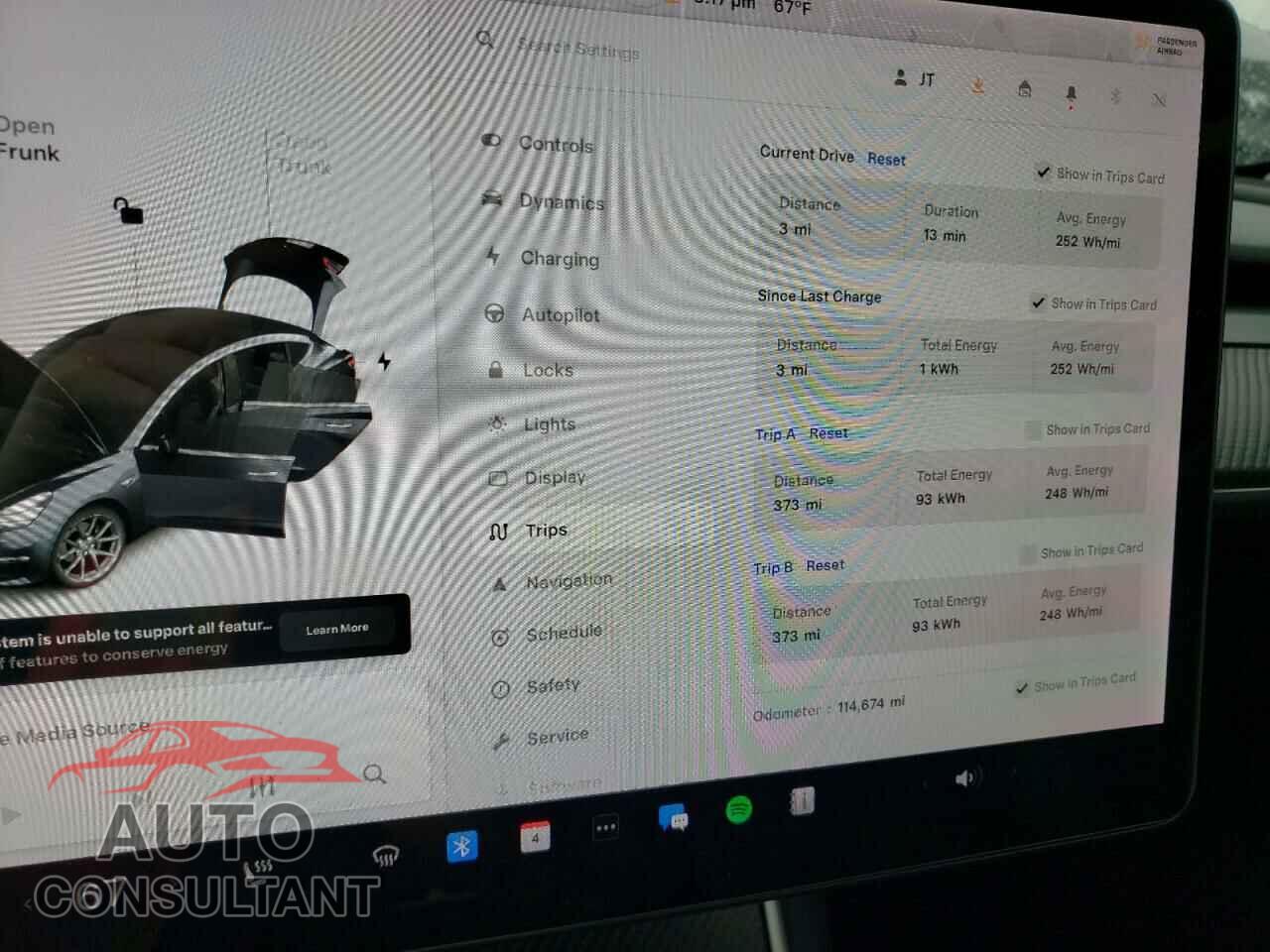 TESLA MODEL 3 2019 - 5YJ3E1EB2KF205418
