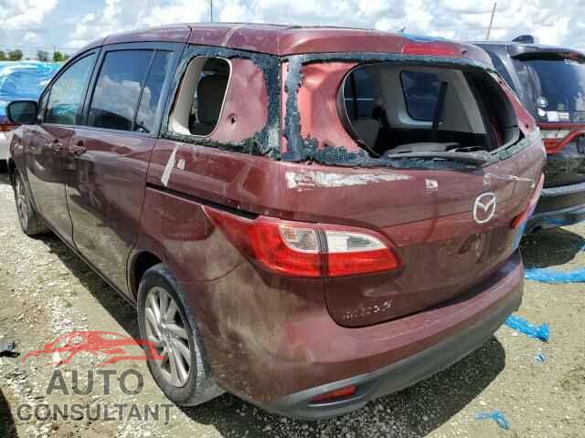 MAZDA 5 2012 - JM1CW2BLXC0125378
