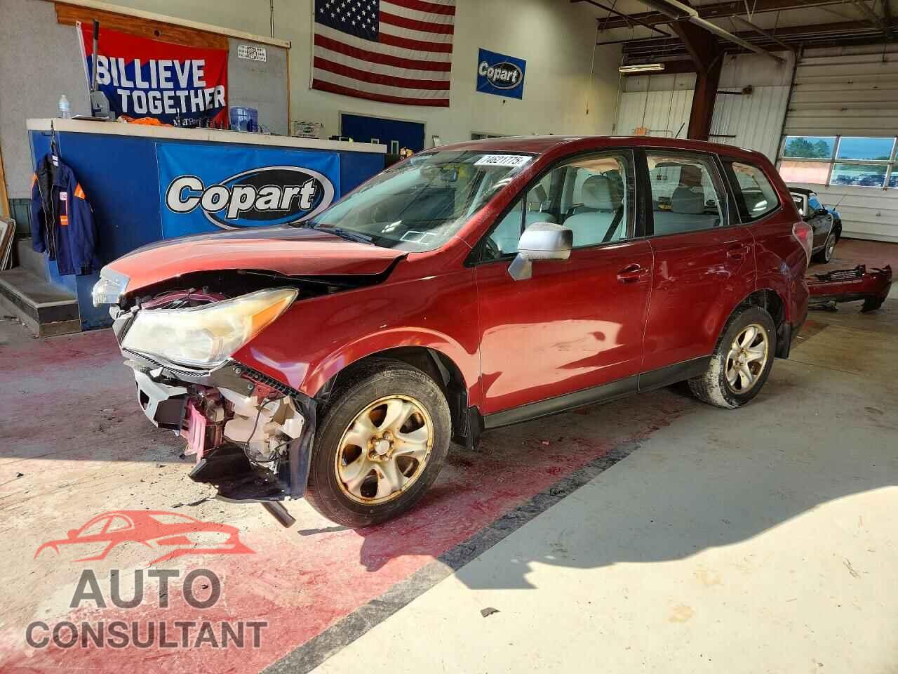 SUBARU FORESTER 2014 - JF2SJAAC5EH512061