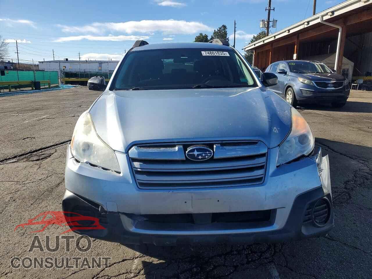 SUBARU OUTBACK 2013 - 4S4BRCAC0D3323795