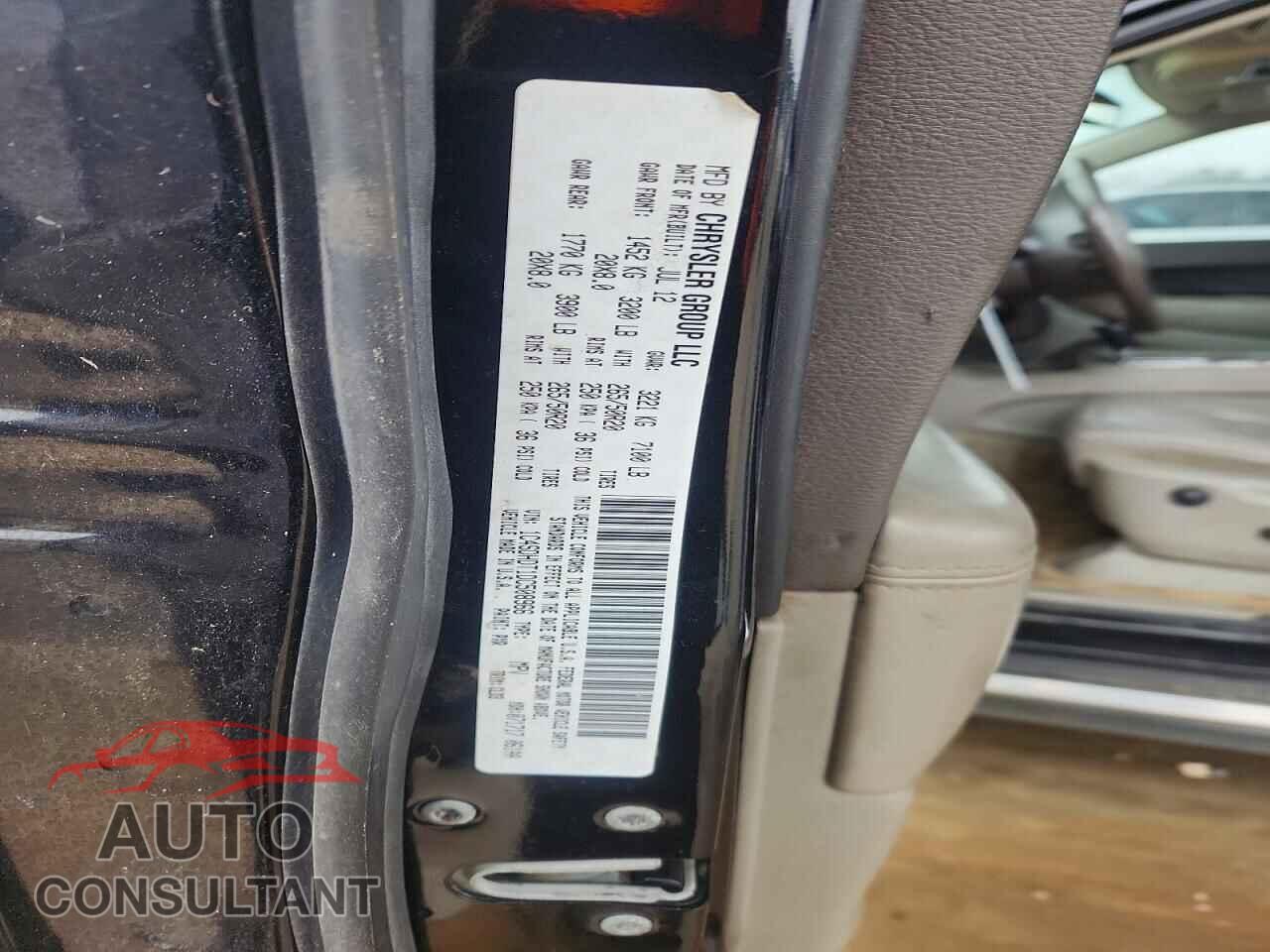 DODGE DURANGO 2013 - 1C4SDHDT1DC508966