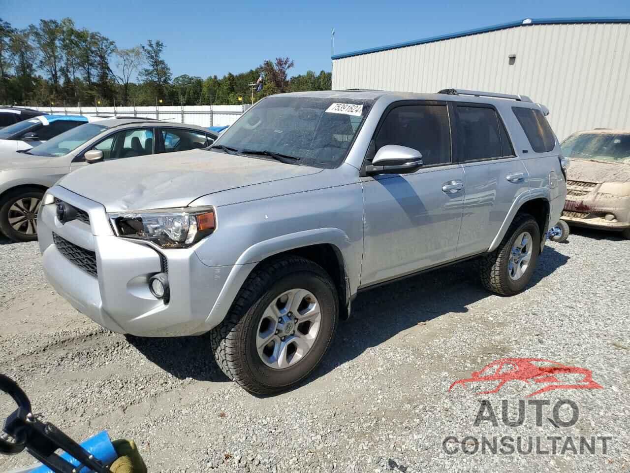 TOYOTA 4RUNNER 2016 - JTEBU5JR1G5300002