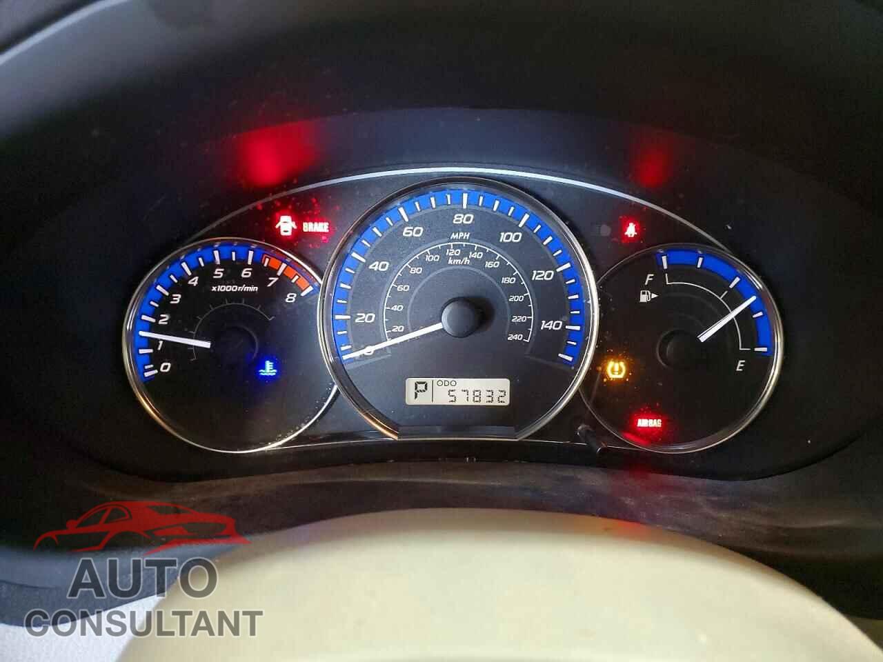 SUBARU FORESTER 2012 - JF2SHADC8CH426540