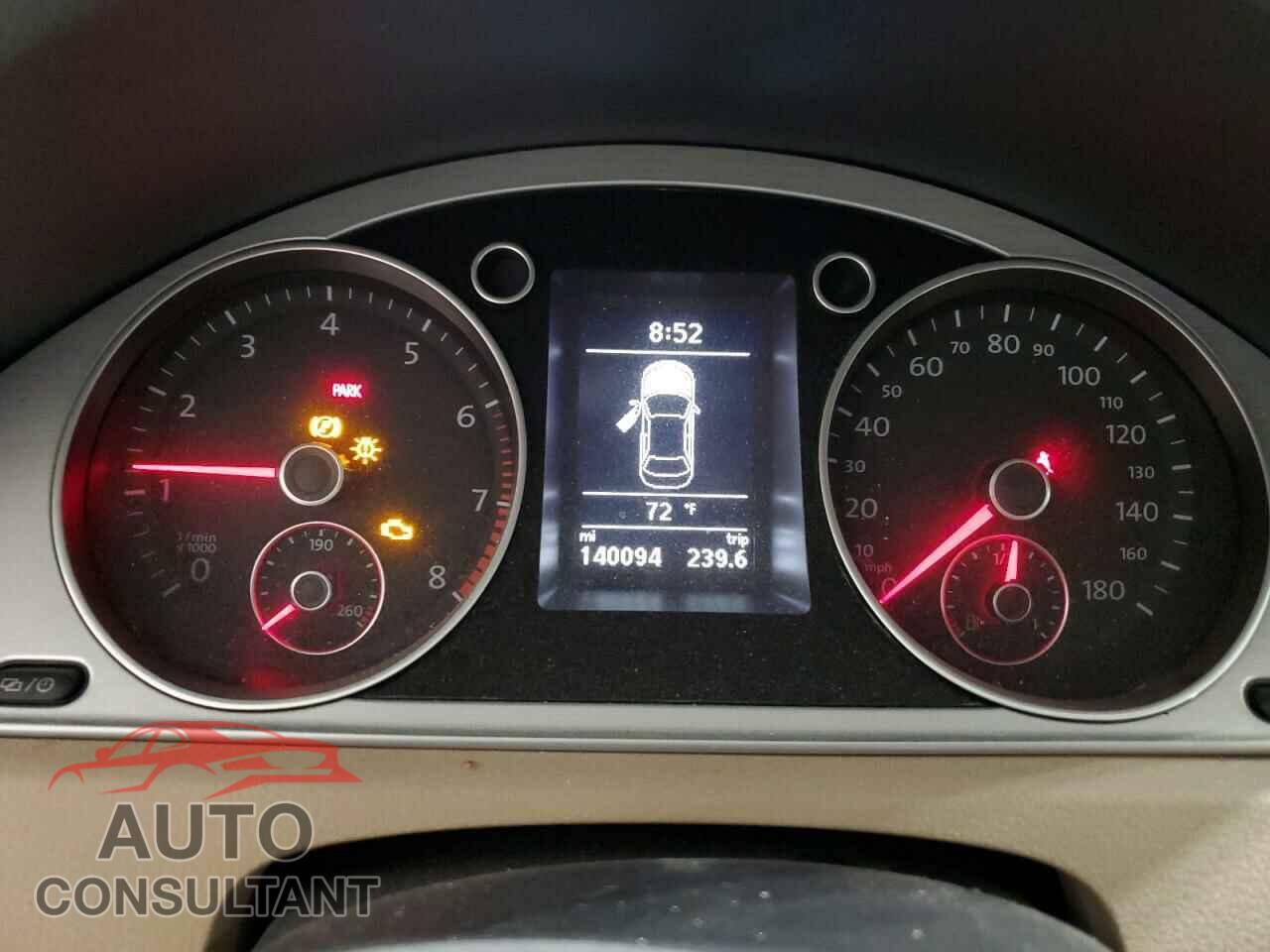 VOLKSWAGEN CC 2013 - WVWAP7AN2DE557522