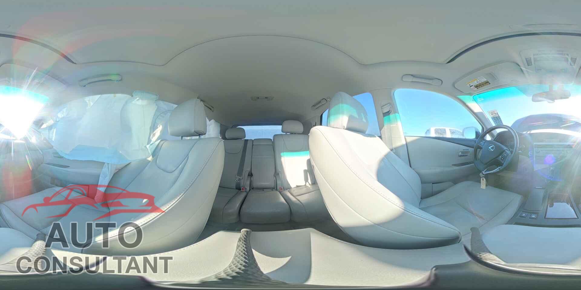 LEXUS RX350 2012 - 2T2BK1BA7CC126893