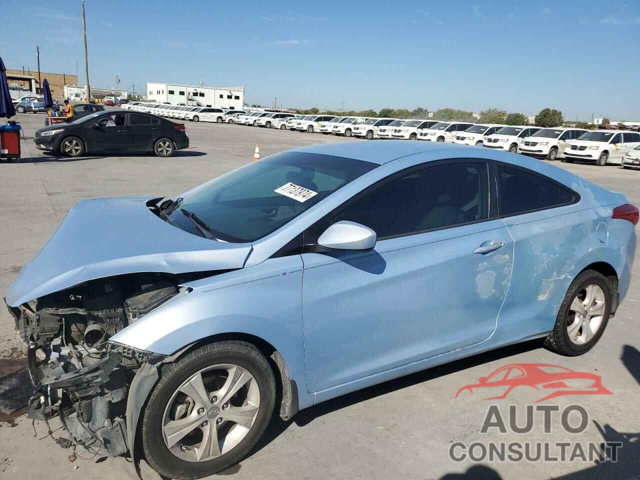 HYUNDAI ELANTRA 2013 - KMHDH6AE5DU020603