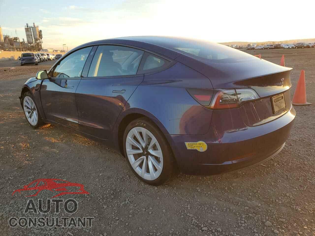 TESLA MODEL 3 2022 - 5YJ3E1EA9NF193554