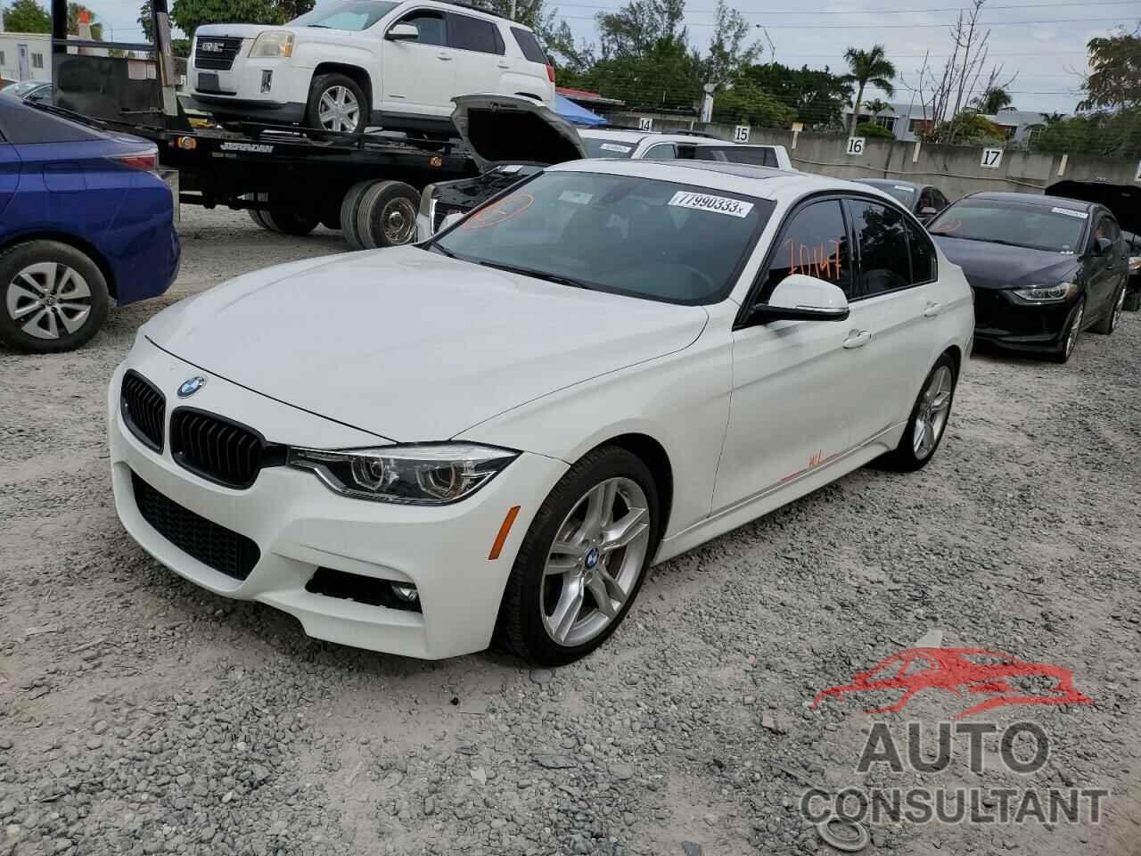 BMW 3 SERIES 2018 - WBA8B9C57JEE80910