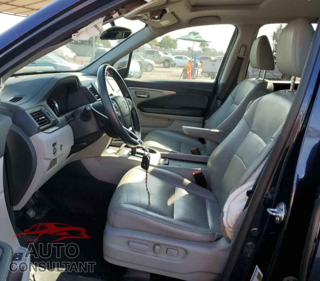 HONDA PILOT 2017 - 5FNYF5H54HB043042