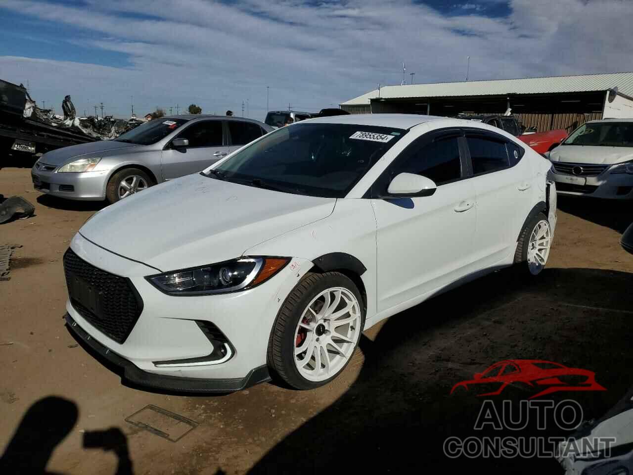HYUNDAI ELANTRA 2018 - 5NPD84LF4JH242828