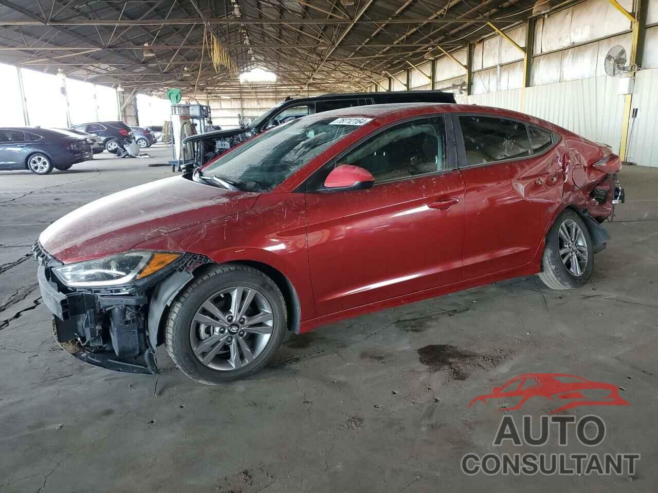 HYUNDAI ELANTRA 2017 - KMHD84LF7HU388359