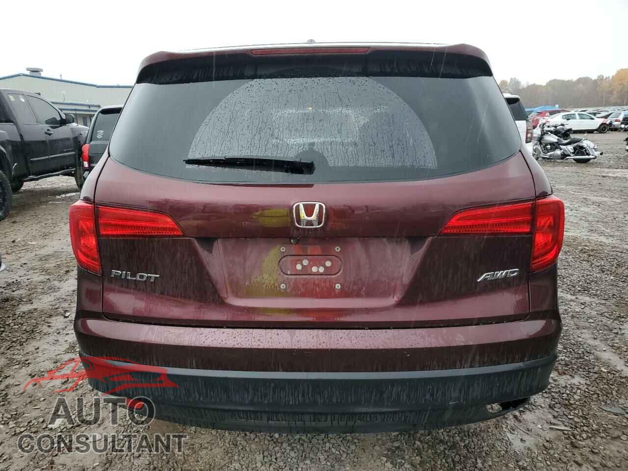 HONDA PILOT 2017 - 5FNYF6H54HB057433
