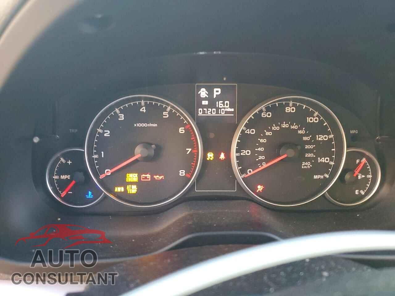 SUBARU OUTBACK 2013 - 4S4BRCCC1D3232919