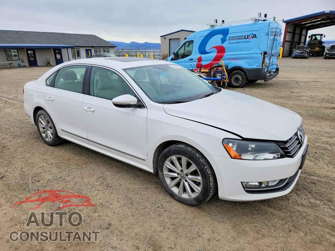 VOLKSWAGEN PASSAT 2012 - 1VWCP7A39CC087844
