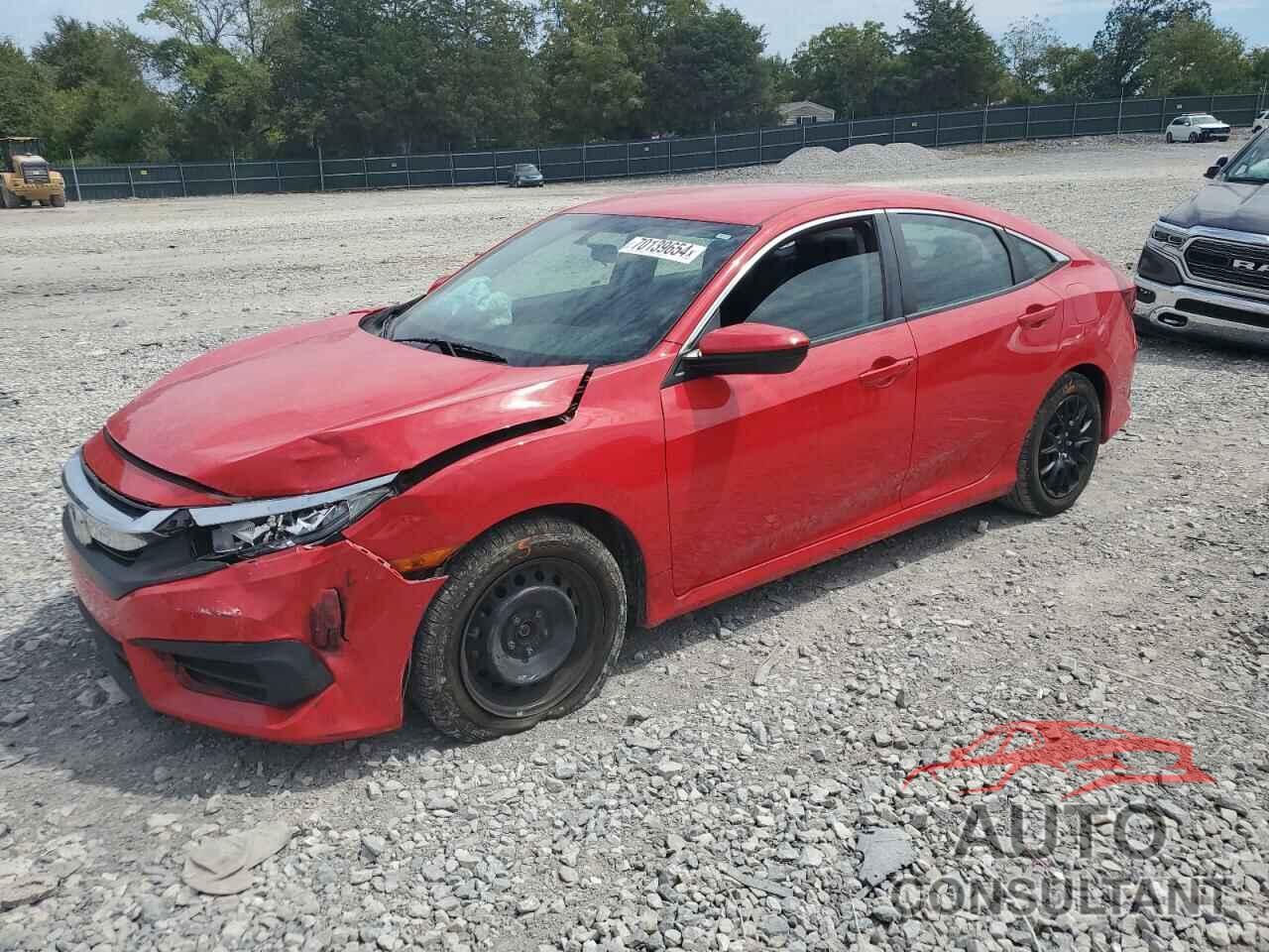 HONDA CIVIC 2016 - 2HGFC2F51GH570533