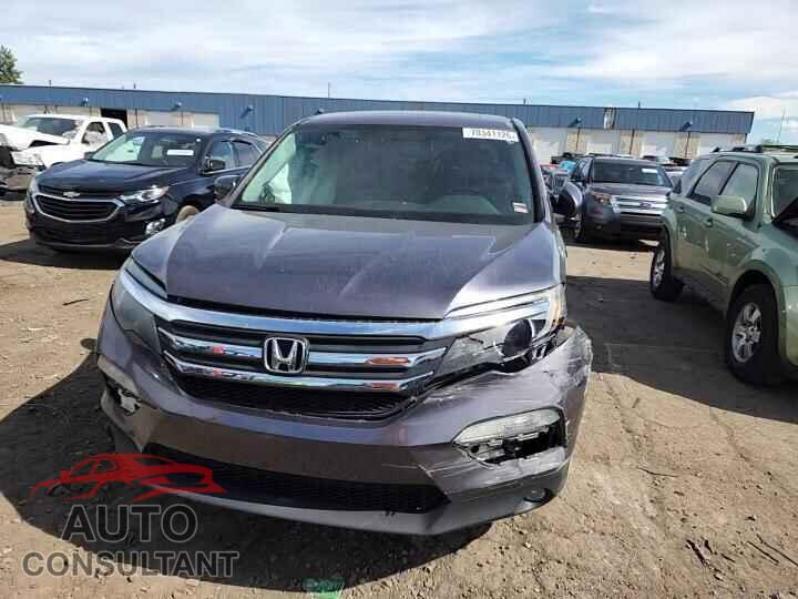 HONDA PILOT 2016 - 5FNYF6H55GB067726