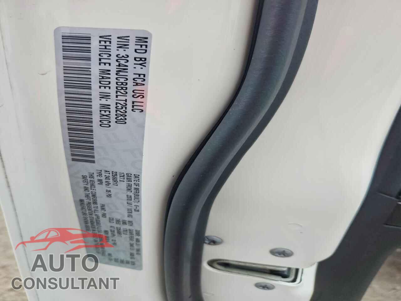 JEEP COMPASS 2020 - 3C4NJCBB2LT252830