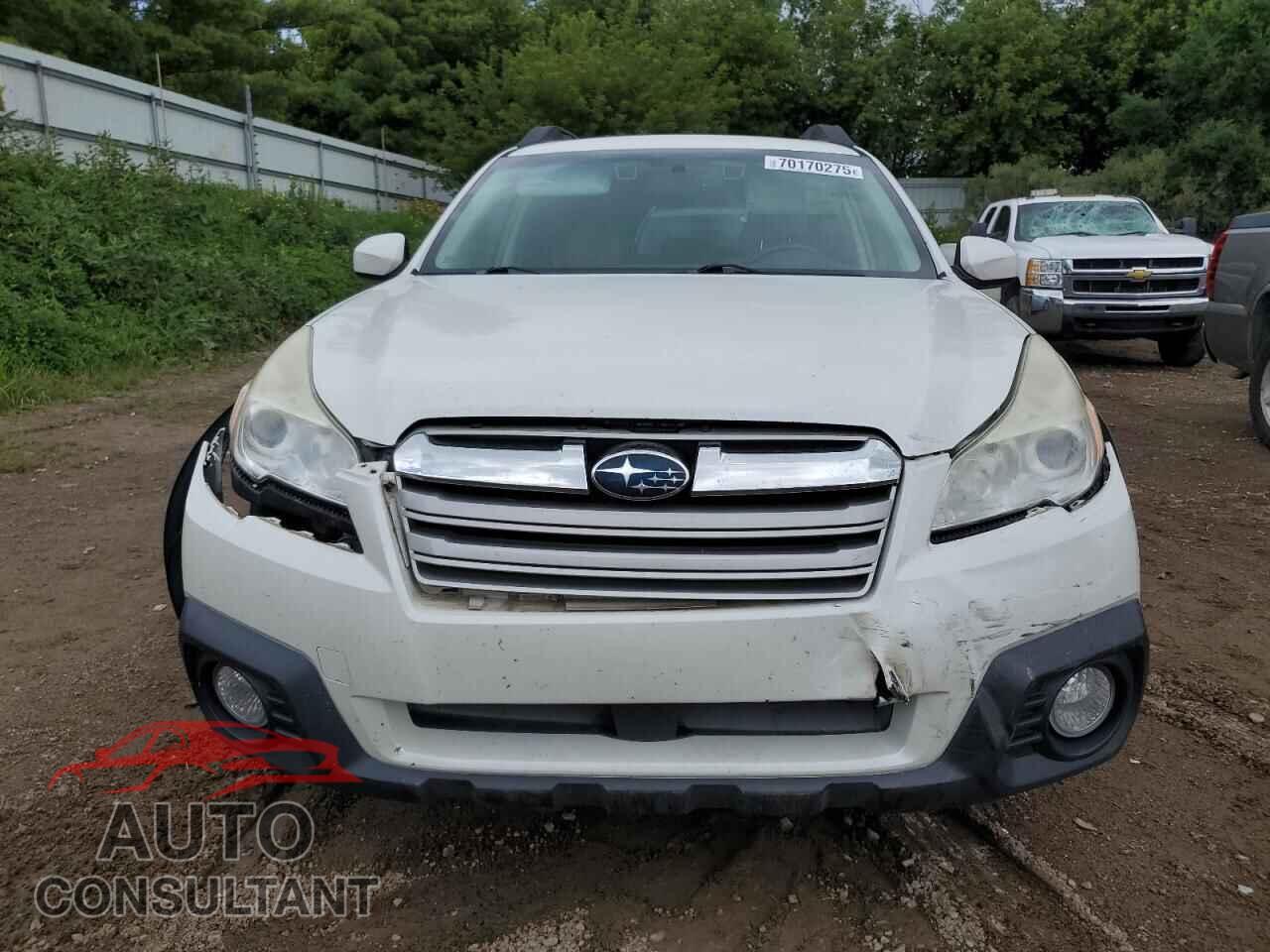 SUBARU OUTBACK 2014 - 4S4BRBFC6E3327807