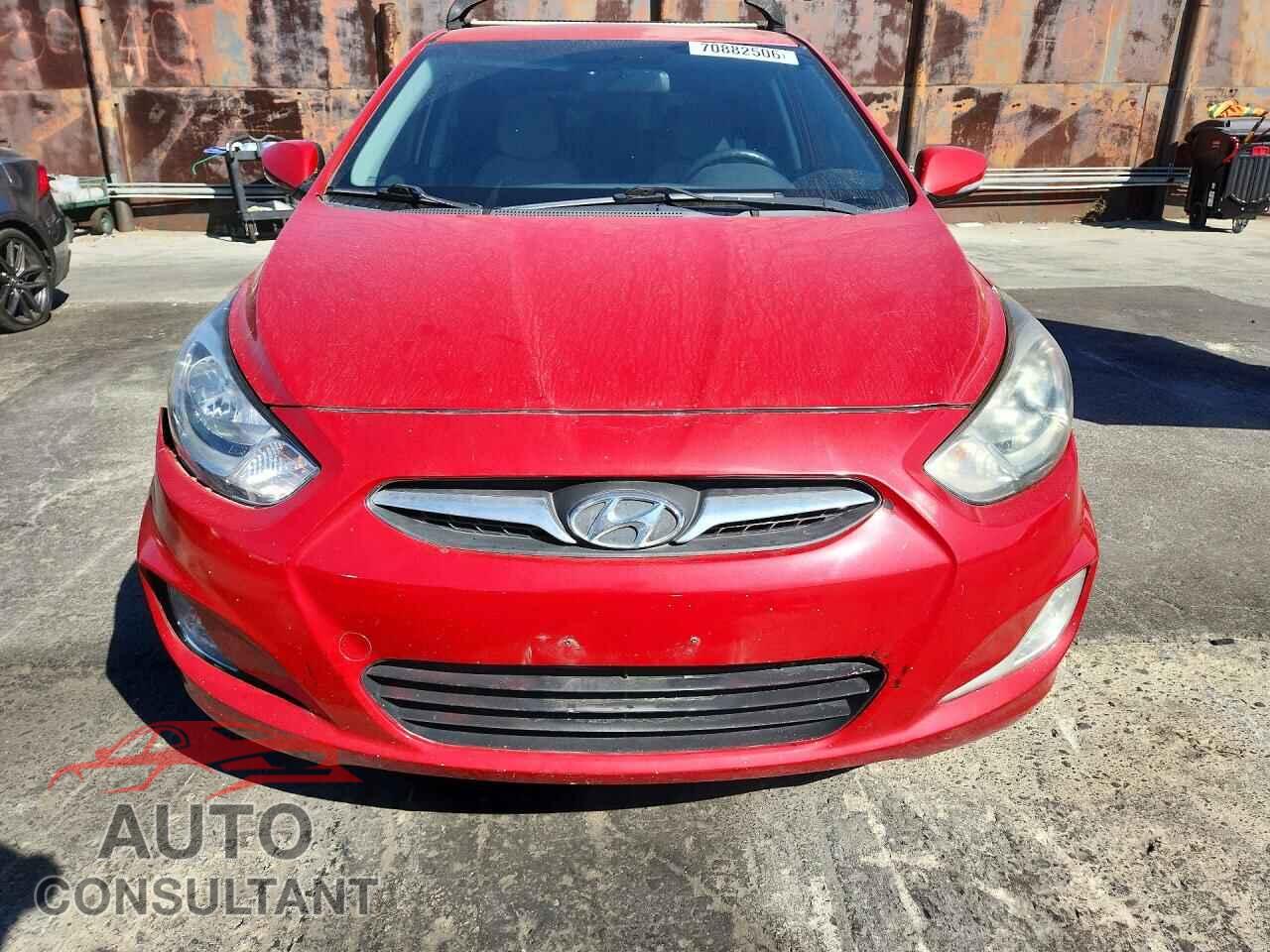 HYUNDAI ACCENT 2013 - KMHCU5AE7DU103158