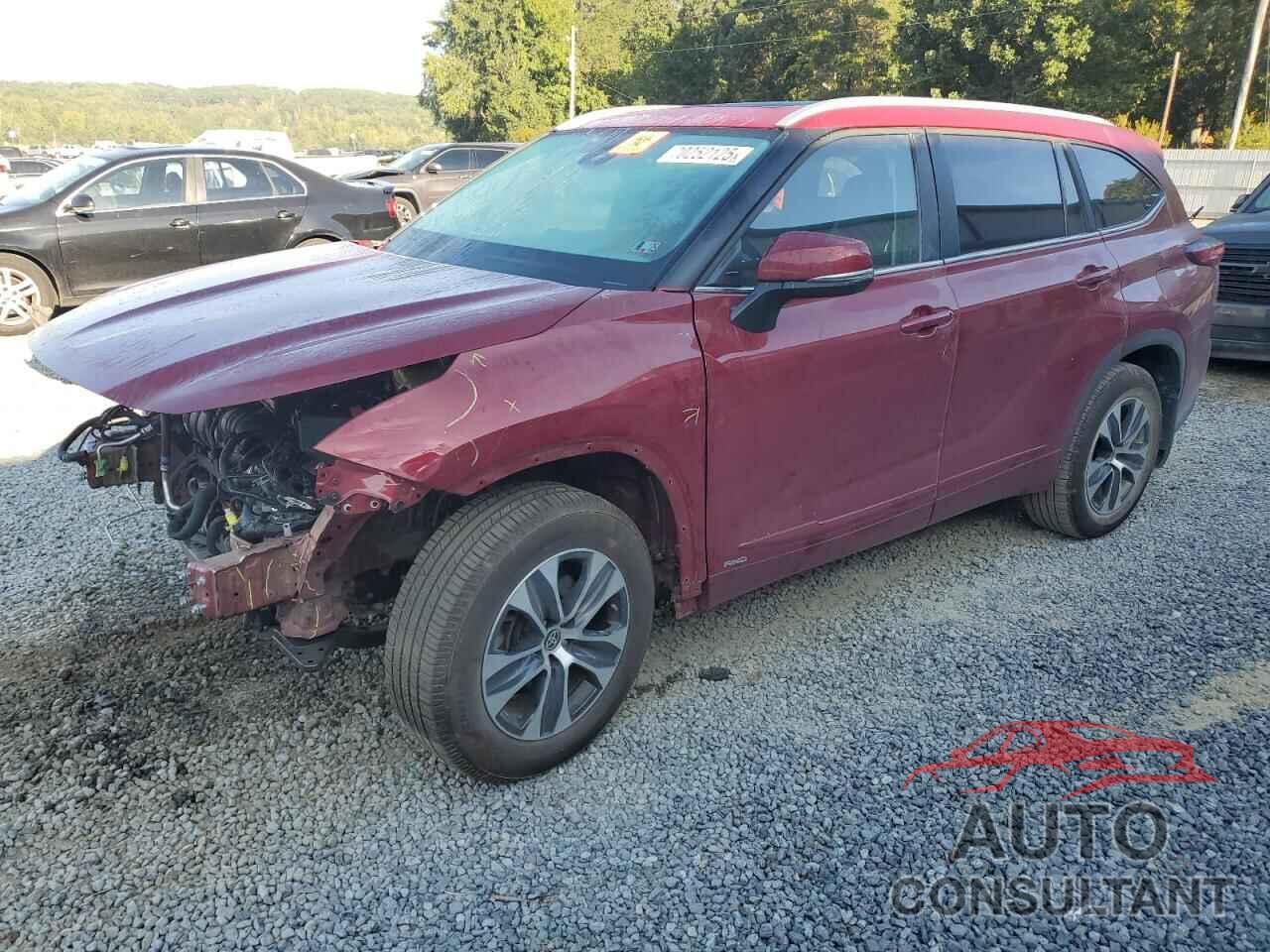 TOYOTA HIGHLANDER 2023 - 5TDKBRCH4PS118746