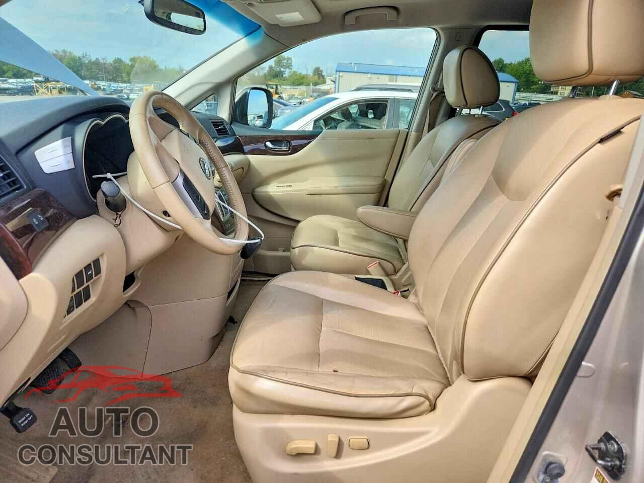 NISSAN QUEST 2012 - JN8AE2KP1C9045948