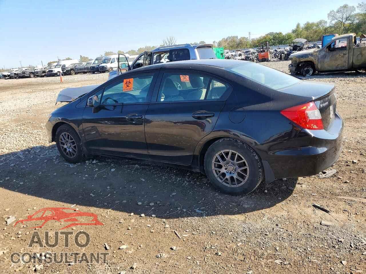 HONDA CIVIC 2012 - 19XFB2F50CE033126
