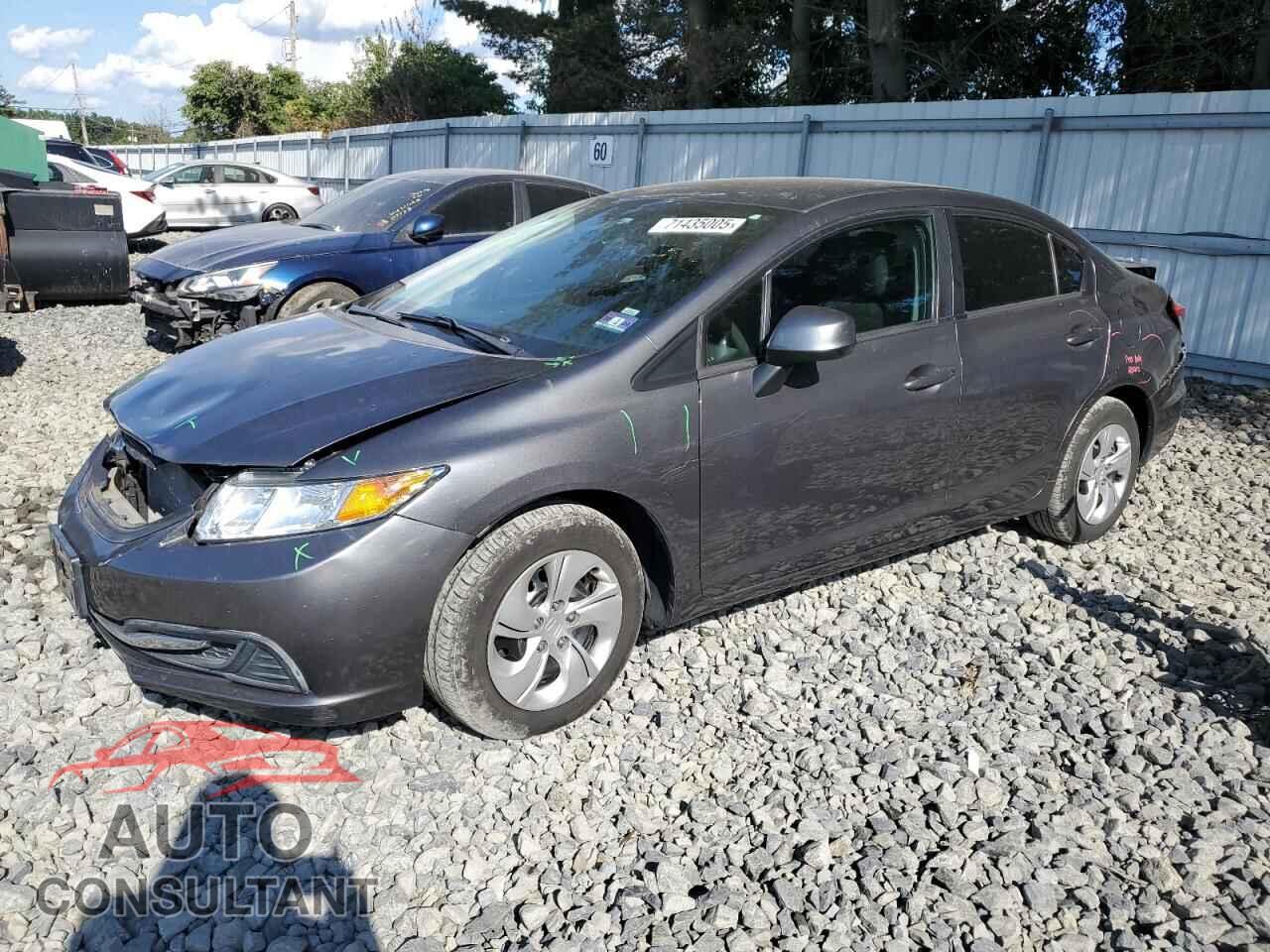 HONDA CIVIC 2013 - 19XFB2F55DE009017