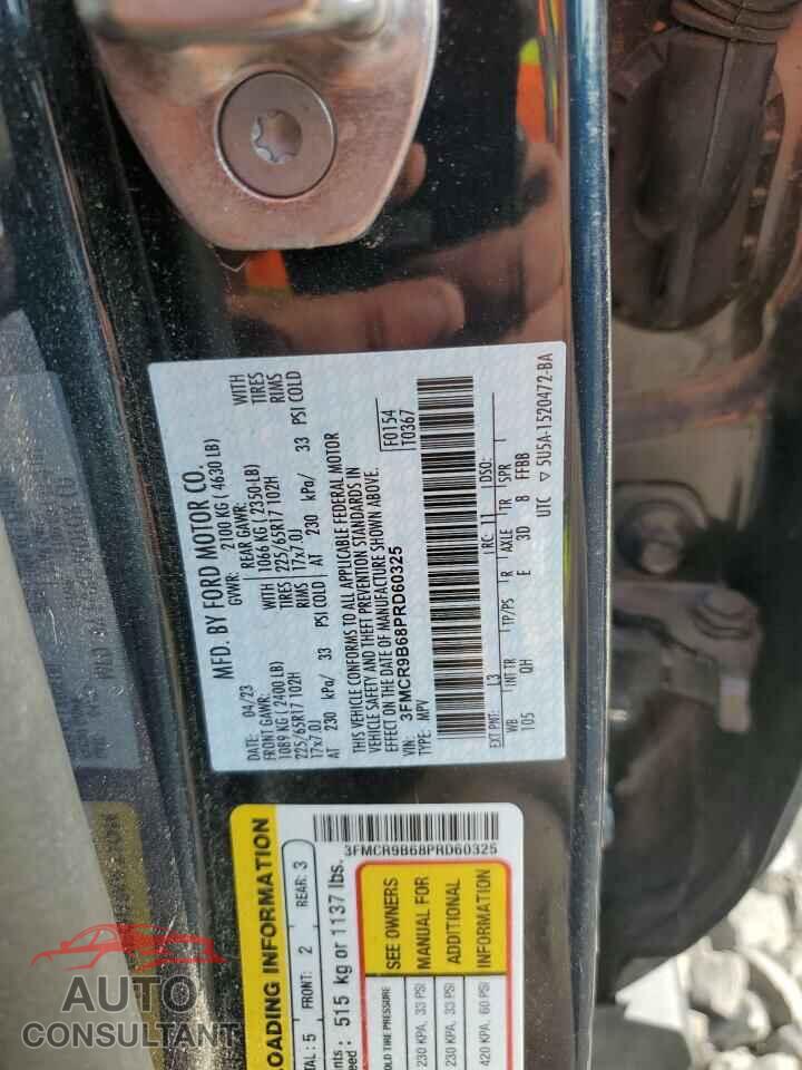 FORD BRONCO 2023 - 3FMCR9B68PRD60325