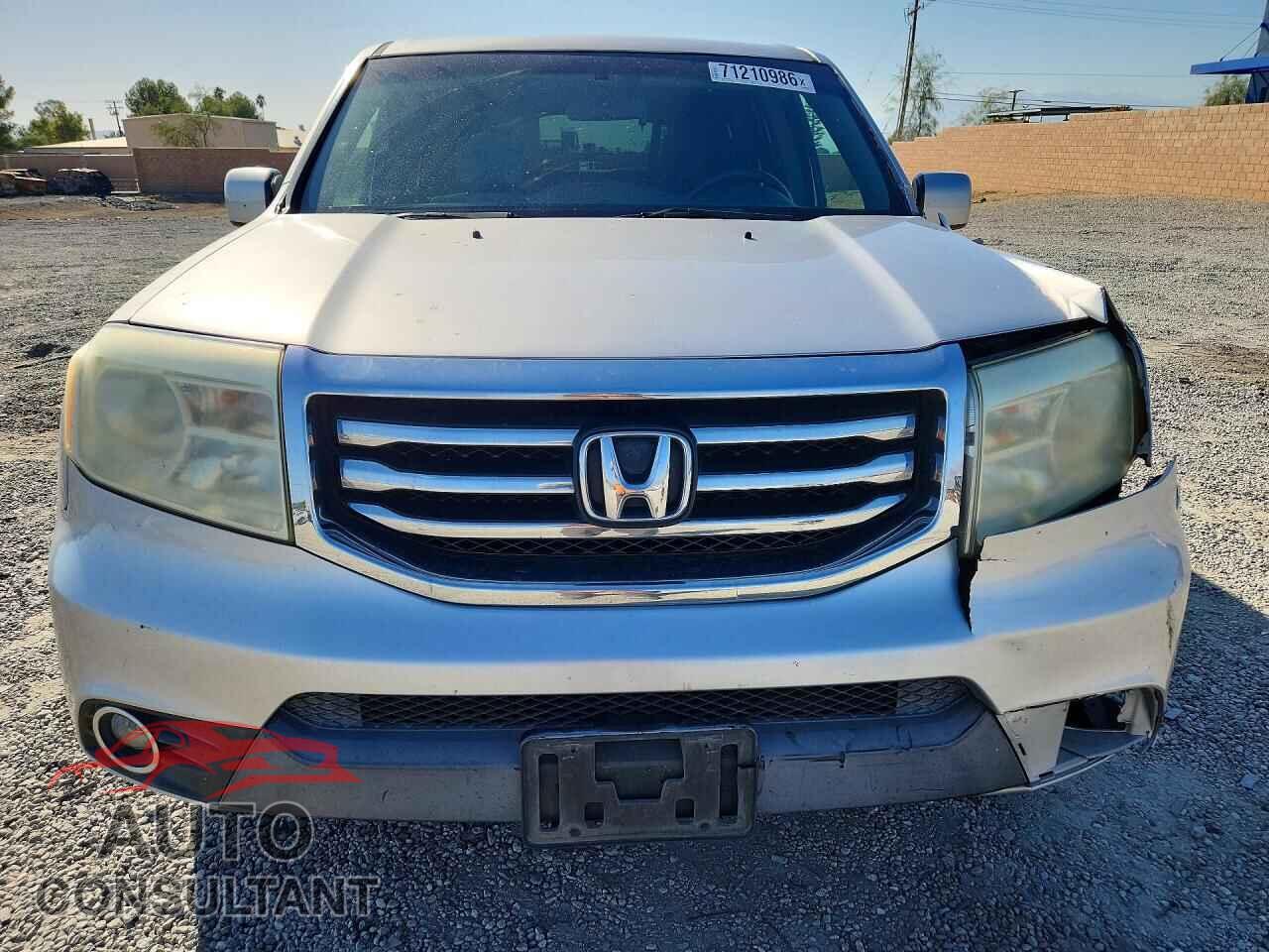 HONDA PILOT 2013 - 5FNYF3H47DB033479
