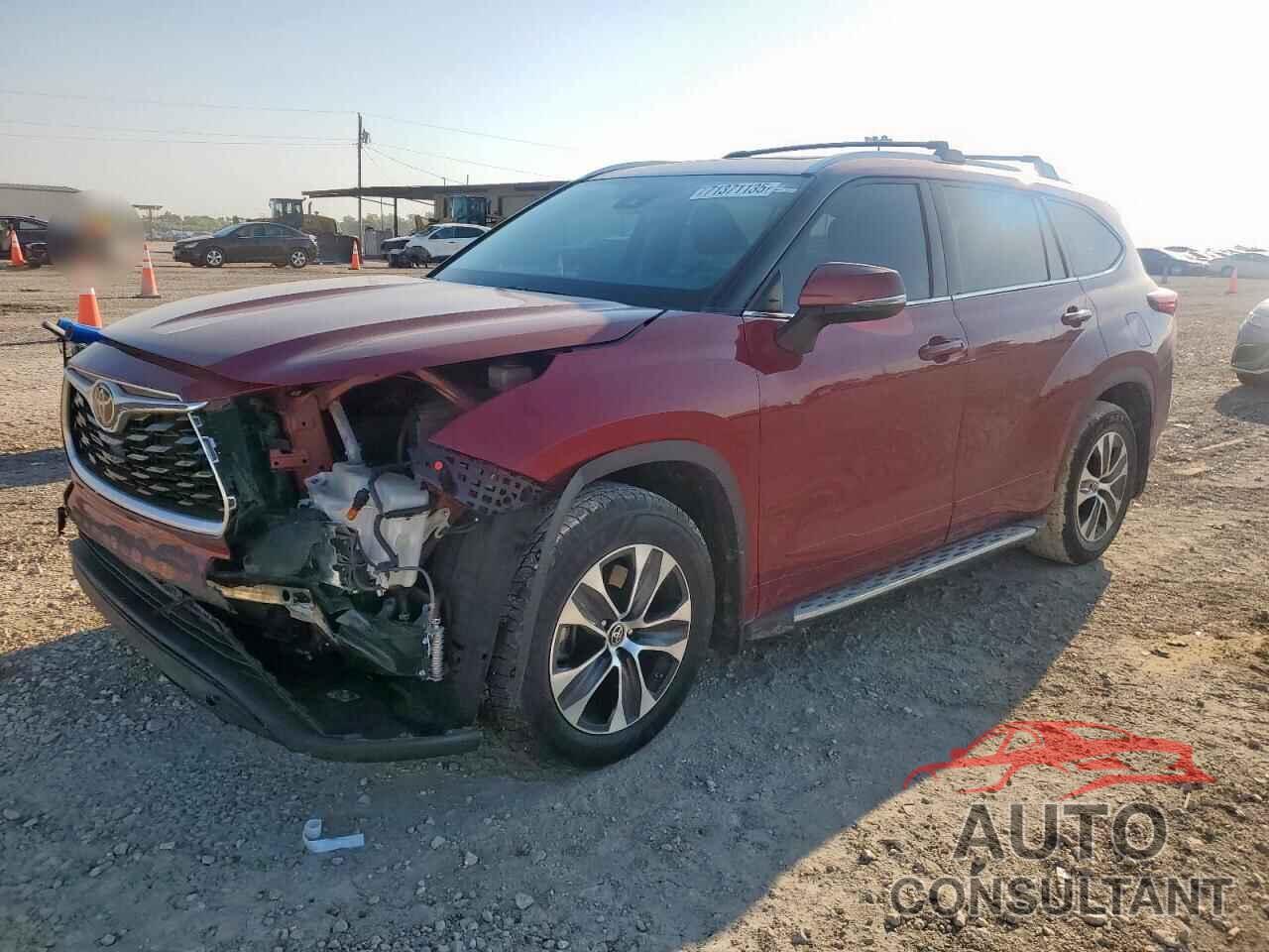 TOYOTA HIGHLANDER 2022 - 5TDGZRAH9NS118825