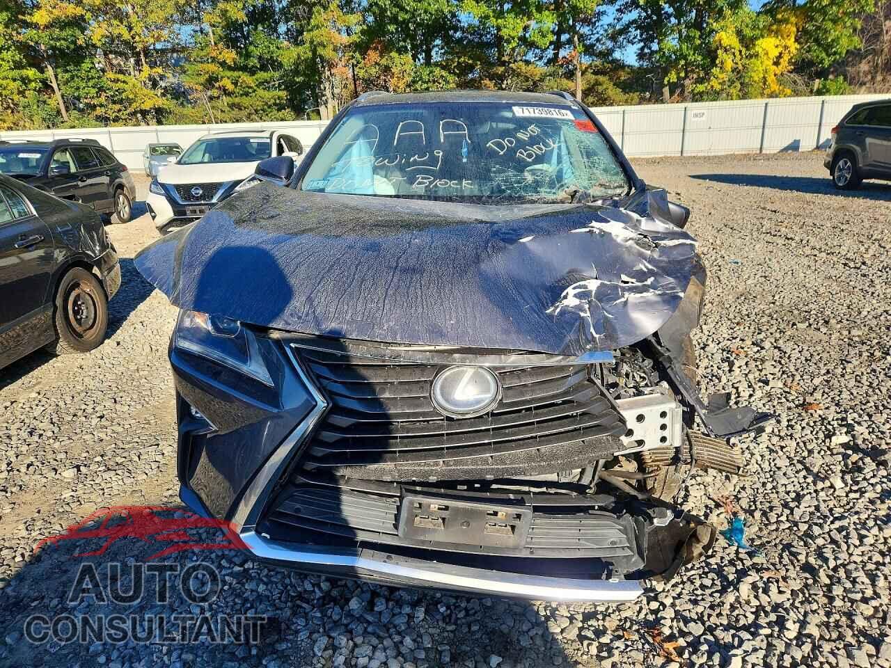 LEXUS RX350 2017 - 2T2BZMCA9HC124372