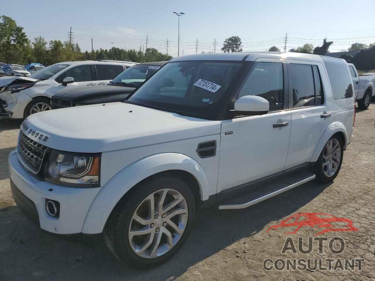 LAND ROVER LR4 2016 - SALAG2V65GA838868